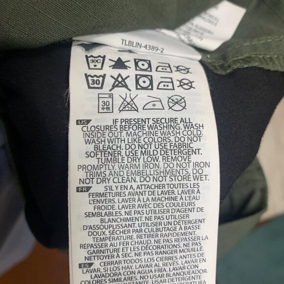 5.11 Tactical Men's Green Ripstop Cargo Pants Sz 32x32 Durable Outdoor Work Wear - Picture 7 of 11